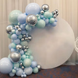 Christmas Gift 103pcs DIY Pastel Macaron Blue Mint Balloon Garland Sliver Globos Arch Kit  Birthday Wedding Baby Shower Anniversary Party Decor