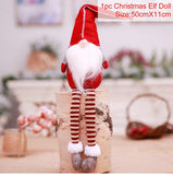 PATIMATE Christmas Decoration Forest Long Legged Elf Doll Merry Christmas Decorations For Home  Navidad Gifts New Year