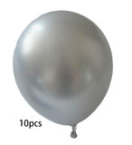 Christmas Gift Gold Silver Metal Latex Balloons 18 21 30 50 70 Years Number Anniversary Happy Birthday Party Decor Adult Birthday Balloon Gifts