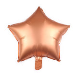 Star Shape Foil Balloon Matte Metal Aluminum Film Balloon For Birthday Party Backdrop Wedding Decoration Kid Gift