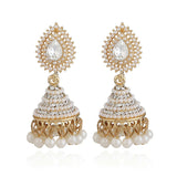 Graduation Gift New Ethnic Women Earrings Pearl Pendant Drop Wedding Indian Dangle Earrings for female Fashion Jewelry Gift indian jewelry