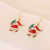 Christmas Gift Christmas Santa Ear Studs Christms Women Jewelry Piercing Stud Earring Women Merry Christmas Decor Girl Friend Xmas Gift Natol