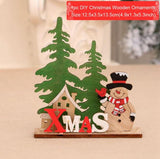 Christmas Gift Wooden Christmas Ornament Navidad 2022 Merry Christmas Decor For Home Natal Cristmas Decor Xmas Gifts Happy New Year 2023