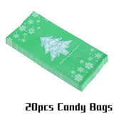 Christmas paper Kids Candy Box Bag Navidad  New year christmas home decoration Natal gift bags Kerst Noel Treats packing box