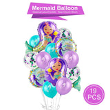Christmas Gift Romantic Little Mermaid Party Supplies Mermaid Birthday Party Favors First Birthday Girl Party Mermaid Decor Baby Shower