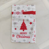 Christmas Gift 3/10Pcs Santa Gift Bag Candy Bag Snowflake Crisp Drawstring Bag Merry Christmas Decorations for Home New Year  Noel Presents