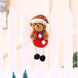 Christmas Gift New Year 2023 Cute Christmas Dolls Santa Claus Snowman Elk Noel Christmas Tree Decoration for home Xmas Navidad 2023 Kids Gift