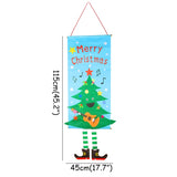 Christmas Decorations Red Merry Christmas Porch Sign Xmas Hanging for Home door Banner Ornaments New Year Navidad noel 2020decor