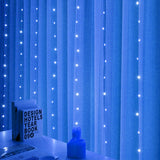 Cifeeo LED String Lights Christmas Decoration Remote Control USB Wedding Garland Curtain 3M Lamp Holiday For Bedroom Bulb Outdoor Fairy