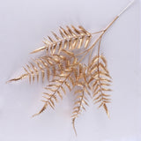 Golden Artificial Plants Maple Leaf Christmas Decor Home Living Room Desk Decoration Party Wedding Holiday  Flower Arrangement