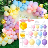 Rose Apricot Macaron Balloon Garland Arch Kit Wedding Birthday Party Decoration Confetti Latex Balloons For Girls Baby Shower