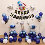 Happy Birthday Balloons for kids Baby Shower Girl Boy 1st 2nd 3th Unicorn Birthday Party Decoration Latex Foil Balloon Number