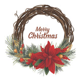 Christmas Gift Christmas Santa Claus Wreath Door Sticker Window Stickers Wall Oranments Merry Christmas Decor For Home Happy New Year 2022