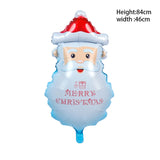 red/green santa tree christmas balloons gift new year party latex confetti balloon christmas decorations for home navidad 2022