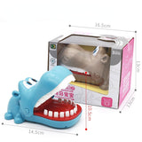 Hand-biting Crocodile Scary Toy Trick Decompression Game Children's Sound Light Shark Dinosaur Bite Finger Toy Children's Gift