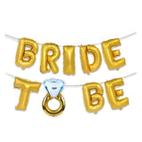 Cifeeo  Just Married Banner Flag Mr Mrs Bunting Garland Wedding Decoration Groom Bride To Be Balloon Valentines Day Event Party Supplies