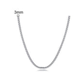 Christmas Gift ROUND CHAIN STAINLESS STEEL CHAIN MENS OR WOMENS CHAIN UNISEX JEWELRY 18 TO 30INCH