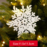 Cifeeo New Year 2023 Decor Christmas Gifts Navidad Tree Hanging Pendants Natal Noel Xmas Party Ornaments Christmas Decor For Home