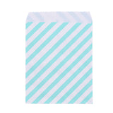 50pcs/lot Cookies Candy Bags Rose Gold Party Favor Gift Bags Chevron Polka Dots Twill Stripe Pattern Paper Pouch Baking Supplies