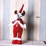 Christmas Gift 2021 Christmas Party Decoration Dolls Christmas Decoration for Tree Santa Claus Snowman Toys Figurines Decorazioni