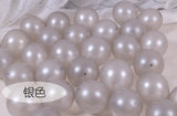 Christmas Gift 50/100Pcs 10inch 1.5g black gold white pearly Latex Helium balloon for birthday wedding Valentine's Day party decoration balloon