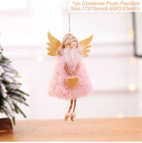 Christmas Angel Doll Plush Christmas Tree Ornaments Merry Christmas Decorations For Home  Xmas Navidad Gifts New Year