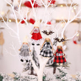 Christmas Angel Doll Plush Christmas Tree Ornaments Merry Christmas Decorations For Home  Xmas Navidad Gifts New Year