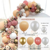 1Set White Gold Balloon Garland Arch Kit Wedding Latex Balloon Kid's Adult Birthday Party Decoration Baby Shower Globos Supplies