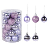 34pcs/lot Colorful Christmas Balls Xmas Tree Ornaments Christmas Tree Balls Kerst Navidad Natal Decorations New Year 2021 Gift