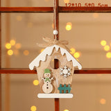 Christmas Gift Wooden Christmas Door Hanging Oranments Wall Xmas Dec Merry Christmas Decor For Home 2021 Happy New Year Naviidad Door Pendants