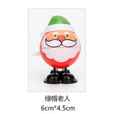 Christmas Gift Funny Wind Up Toy Santa Claus Elk Snowman Christmas Kindergarten Gift Merry Christmas Decor For Kids Xmas Gifts Favor