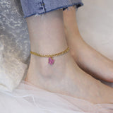 2022 NEW Summer Fishbone Gold Color Anklets Fashion Ankle Foot Jewelry Leg Chain on Foot for Women Gifts