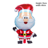 red/green santa tree christmas balloons gift new year party latex confetti balloon christmas decorations for home navidad 2022