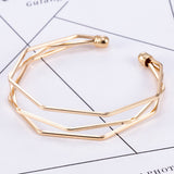 Graduation Gift  New Women multilayer Open Wide Style Cuff Bracelet Bangle Jewelry Women statement jewelry indian bangles christmas jewelry