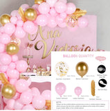 Back To School  Macaron Balloons Garland Arch Rose Gold Confetti Ballon Wedding Birthday Baloon Birthday Party Decor Kids Baby Shower