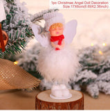 Christmas Angel Doll Plush Christmas Tree Ornaments Merry Christmas Decorations For Home  Xmas Navidad Gifts New Year