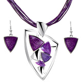 ZOSHI Fashion African Jewelry Sets Leather Chain Enamel Gem Jewelry Sets for Party Bridal Jewelry Sets Summer Jewelry