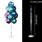 Cifeeo  Gender Reveal Balloons Column Holder Question Balloon Stand Boy or Girl Gender Reveal Party Decoration Baby Shower Supplies