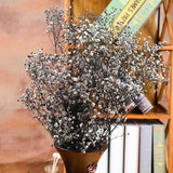 Christmas Gift Natural Fresh Dried Preserved Flowers Gypsophila Paniculata,Baby's Breath Flower Bouquets Gift For Wedding Party Decoration