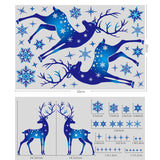 27Pcs Christmas Snowflake Window Sticker Christmas Wall Stickers Room Wall Decals Christmas Decorations for Home New Year 2021