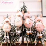 Christmas Angel Doll Plush Christmas Tree Ornaments Merry Christmas Decorations For Home  Xmas Navidad Gifts New Year
