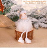 Christmas Angel Doll Plush Christmas Tree Ornaments Merry Christmas Decorations For Home  Xmas Navidad Gifts New Year