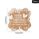 Christmas Gift Merry Christmas Candy Boxes Bags Christmas Santa Snowman Gift Box Paper Box Gift Bags Container Supplies Natal Noel Kerst 2021