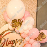 Christmas Gift 90Pcs White  Maca Pink Birthday Balloons Decorations Party Car Decoration Accessories Latex Balloons Girl Balloon Happy Birthday
