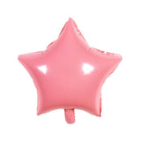 Candy Macaron Love Heart Star Shaped Foil Balloon 5-10pcs 18inch Wedding Baby Birthday Party Ice cream color Inflatable Balloons