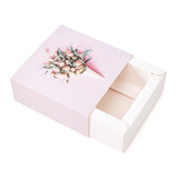 5pcs/Lot Handmade Soap Packaging With Clear Transparent Window Mini Paper Box Storage Favor Baby Shower Gift Decoration