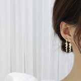 Charm eaves Earrings for Women Exquisite Tiny Zirconia Stud Earring Elegant Wedding Ringen Pendant