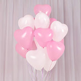 20/50pcs Pink White Purple Love Heart Shaped Latex Balloons Wedding Valentine's Day Birthday Party Decoration Ballons Air Globos