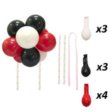 10PCS/PACK 5 Inch Balloon Cake Topper Metallic Confetti Latex Balons For Birthday Baby Shower Wedding Jungle Party Decoration