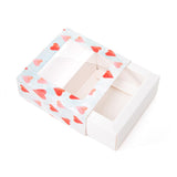 5pcs/Lot Handmade Soap Packaging With Clear Transparent Window Mini Paper Box Storage Favor Baby Shower Gift Decoration